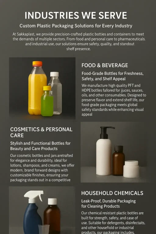 SakkaPlast Industry We Serve