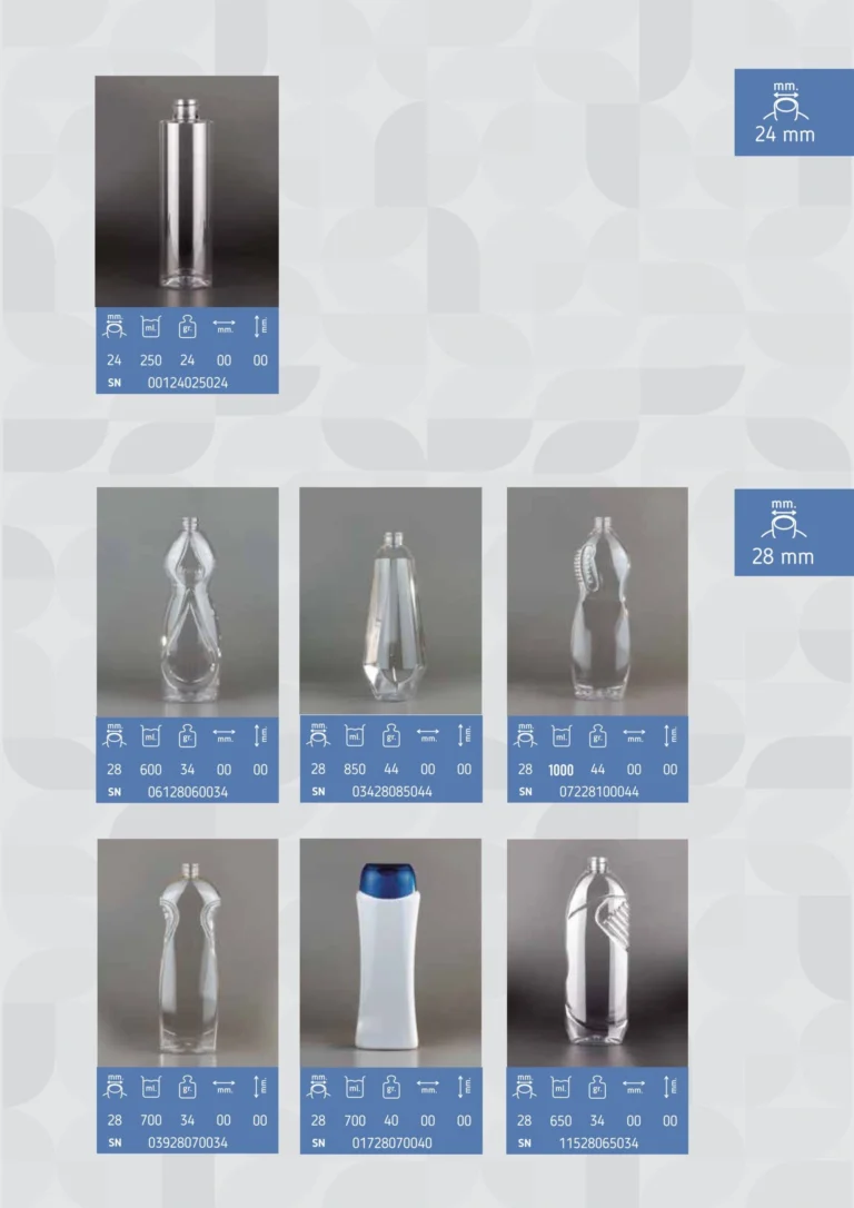 SakkaPlast Pet Bottles 24mm & 28mm